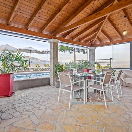 Villa Olivia Corfu - Amazing Sea-View 3 Bedroom Villa With A Pool Gazátika Exteriér fotografie