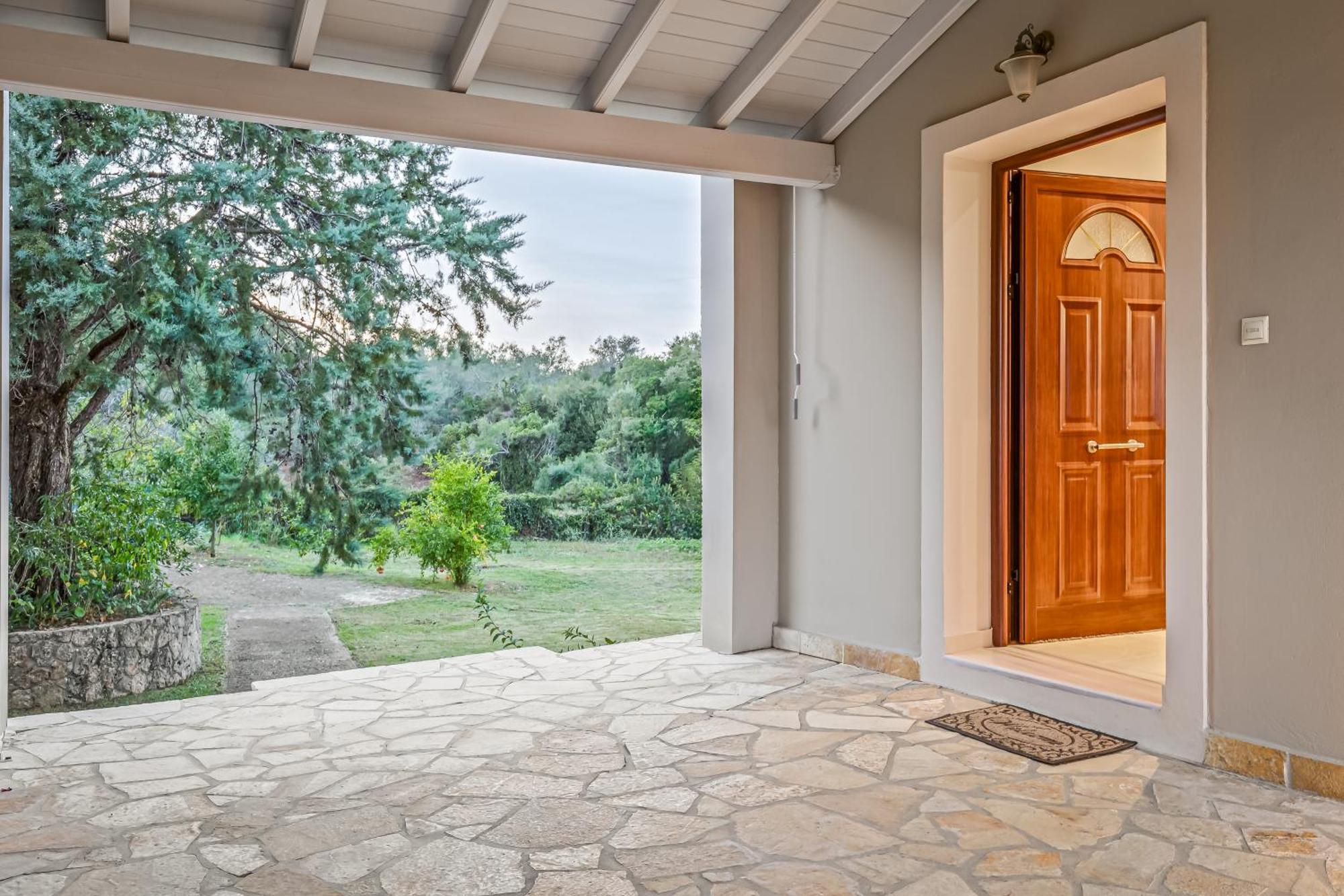 Villa Olivia Corfu - Amazing Sea-View 3 Bedroom Villa With A Pool Gazátika Exteriér fotografie