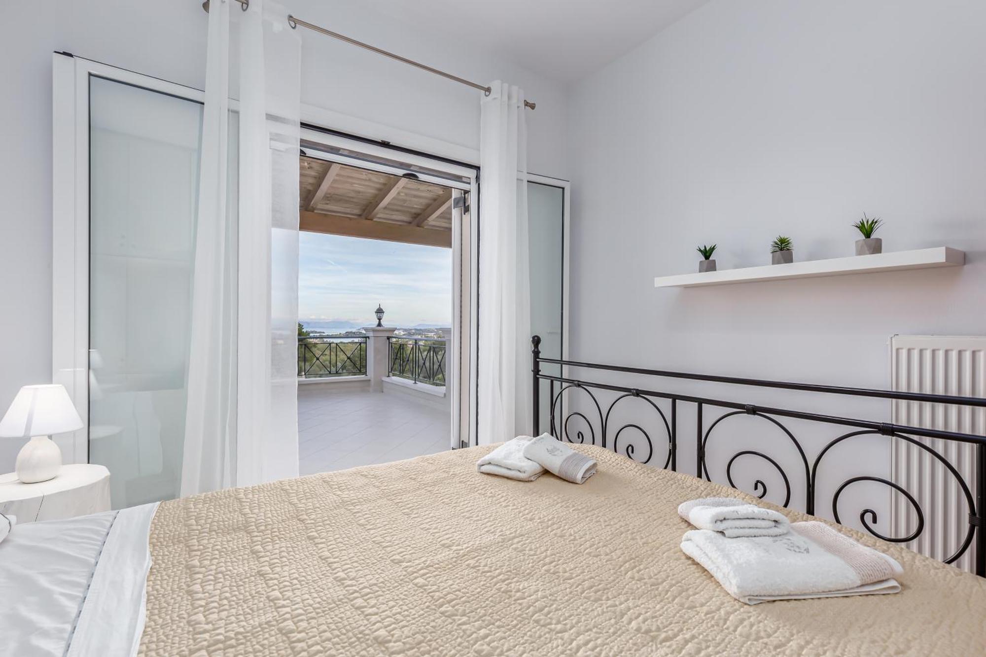 Villa Olivia Corfu - Amazing Sea-View 3 Bedroom Villa With A Pool Gazátika Exteriér fotografie